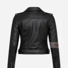 Women’s Premium Black Leather Motorcycle Jacket